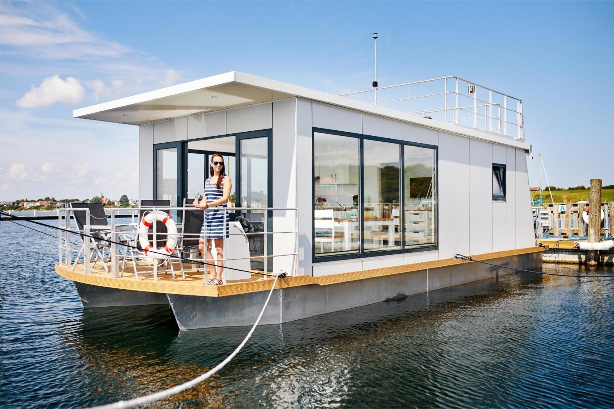 Hausboot Well - Husbad Well Villa Rendbjerg Exterior foto